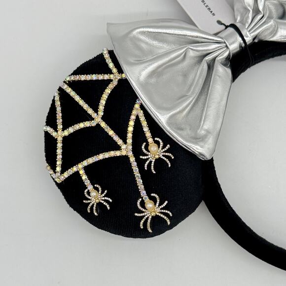 Baublebar Disney Minnie Mouse Halloween Spider Web Headband Ears NEW main image 10